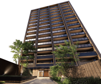 サーパス大橋高千穂通り　外観完成予想図