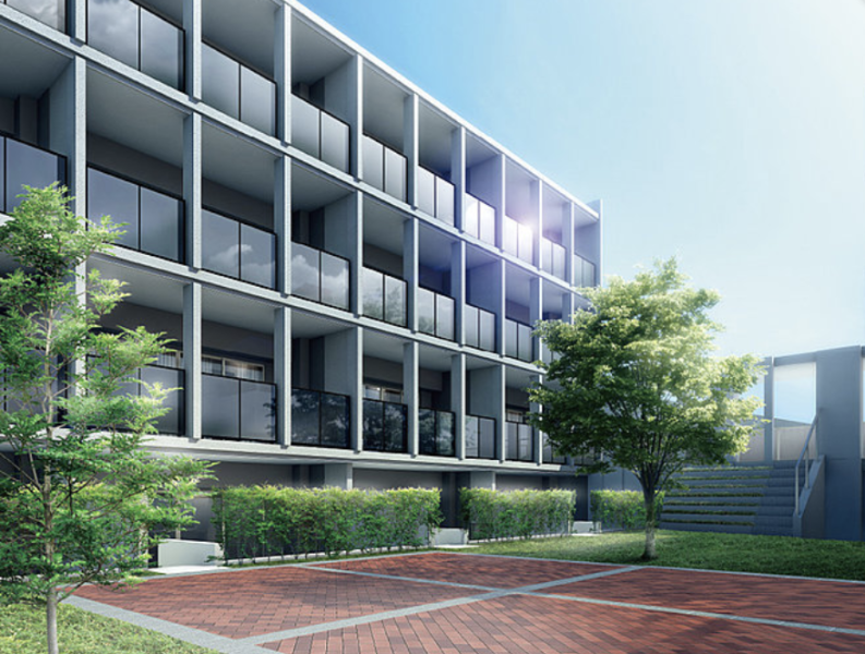 ファイル:ダイアパレス八事コテージ コミュテラス完成予想図.png