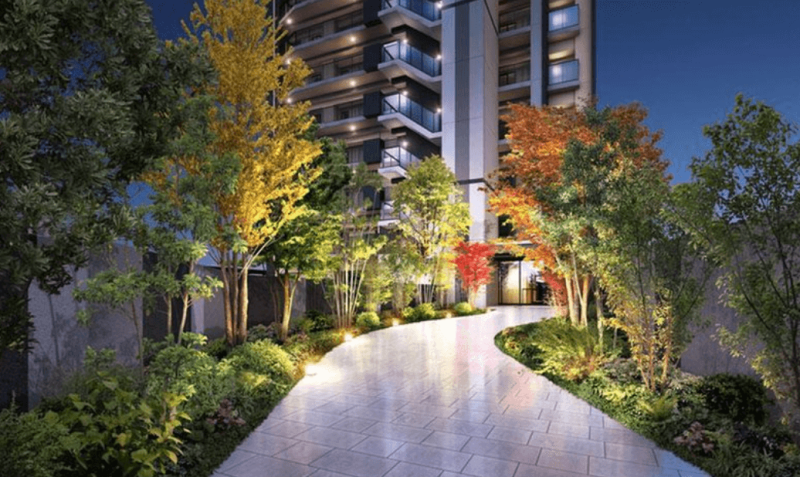 ファイル:デュオヒルズ桑名 エントエランスアプローチ完成予想図.png