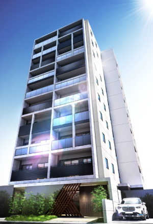 プレシス上福岡　外観完成予想図