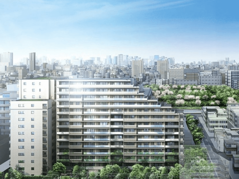 ファイル:猿江恩賜公園レジデンス 外観完成予想図1.png