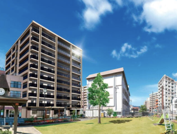 ビバシティ南山手七番館 Plaisir　外観完成予想図