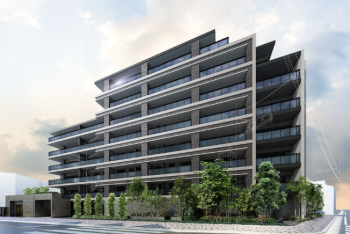 プラウド三鷹　外観完成予想図