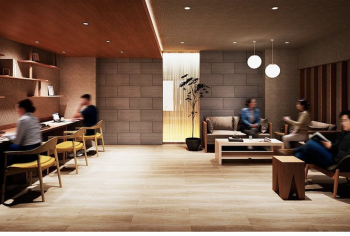 メイツ相模原　セントラルラウンジ完成予想CG