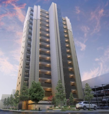 ユニハイムあびこヴェスティ　外観完成予想図