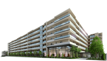 リビオシティ船橋北習志野　外観完成予想図