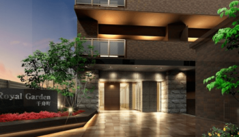 ロイヤルガーデン千舟町 エントエランスアプローチ完成予想図