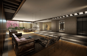 グラン リソシエ 烏丸御池　エントランスホール完成予想図