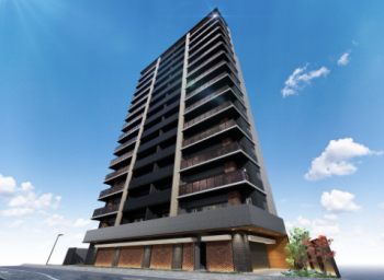 サンパーク黒崎駅レジデンス　外観完成予想図