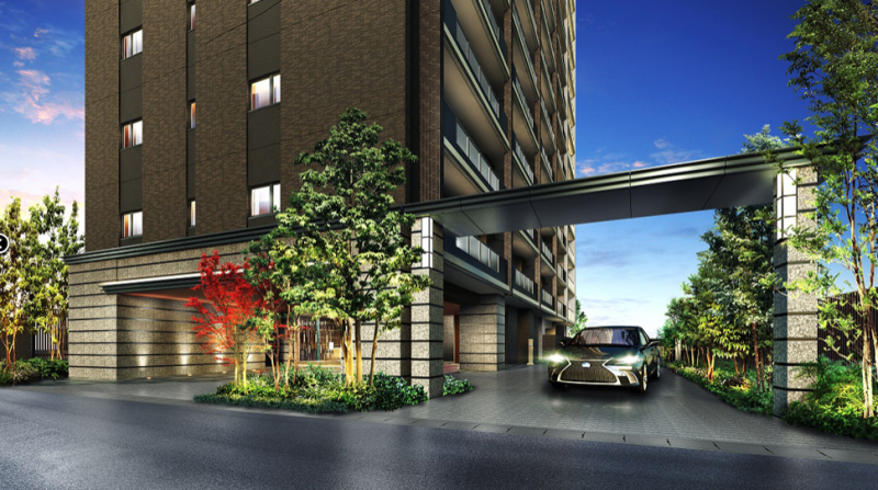 ファイル:デュオヒルズ大府ザ・レジデンス エントランスアプローチ完成予想CG.png