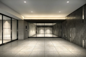 パレステージ横浜鴨居　エントエランスホール完成予想図