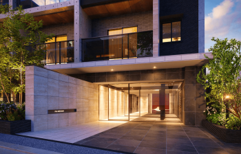 ピアース明大前 エントランスCG