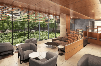 プラウドシティ方南町　ラウンジ完成予想図