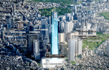 （仮称）西新宿五丁目　淀橋複合開発計画　タワーマンションプロジェクト　周辺写真CG合成