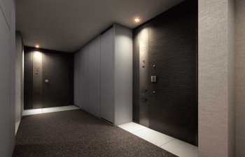 アールブラン鵜の木　内廊下イメージ