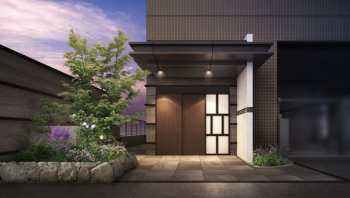 サンパーク城址公園グラッセ　エントランスアプローチ完成予想図