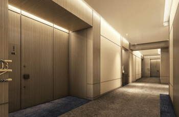 ザ・ファインタワー久屋大通　内廊下完成予想図