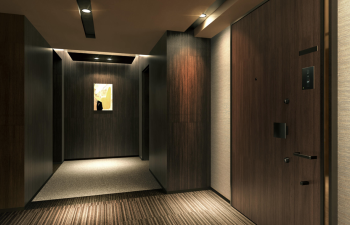 プラウド荻窪三丁目　内廊下完成予想CG