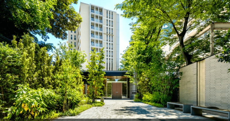 ファイル:プレミスト東林間 さくら通り 外観 エントランスアプローチ.png