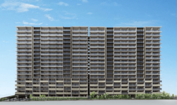 MJR千早ミッドスクエア　外観完成予想図