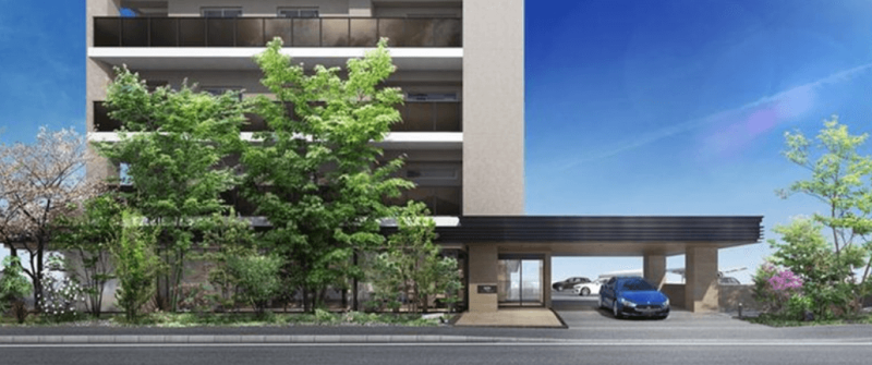 ファイル:サンパーク大野城グラッセ エントエランスアプローチ完成予想図.png