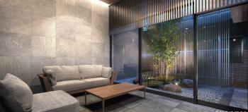 リビオ府中寿町　ラウンジ完成予想CG