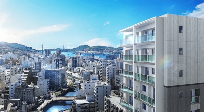 ファイル:レジデンシャル中島川 THE TOWER 外観完成予想図（CG合成）.png