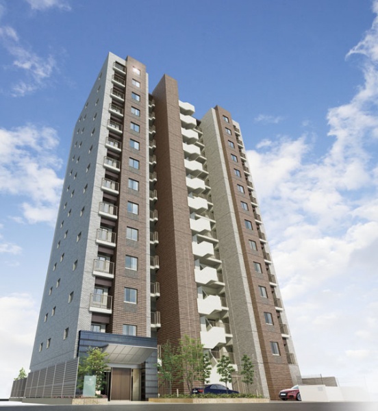 ファイル:ワコーレ ザ・リーブル神戸 外観完成予想図 161217.jpg