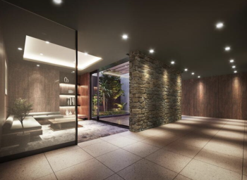 （仮称）ASSOCIA 博多 吉塚 TERRACE　エントエランスホール完成予想図1