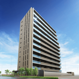 サーパス中今泉　外観完成予想図