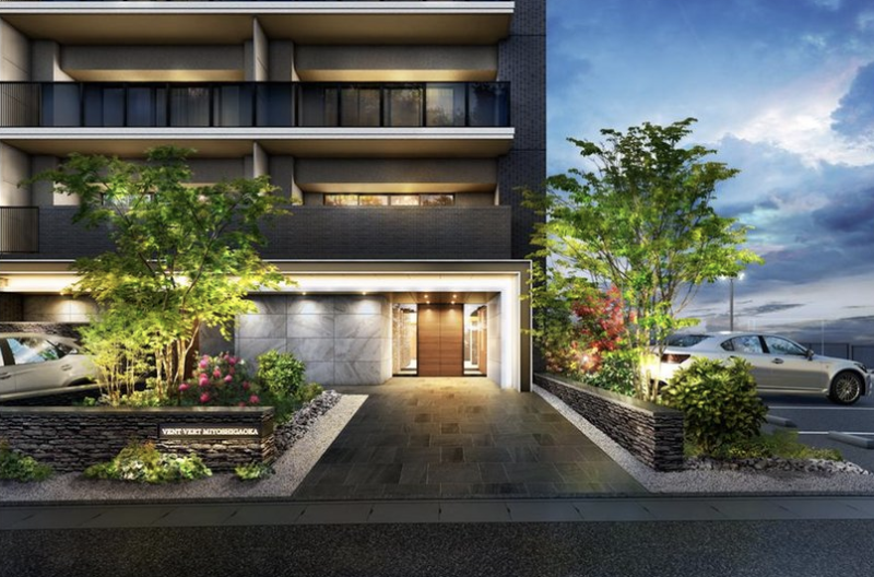 ファイル:バンベール三好ケ丘 エントランスアプローチ完成予想CG.png