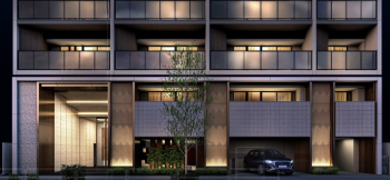 プラウド神田　エントエランスアプローチ完成予想図