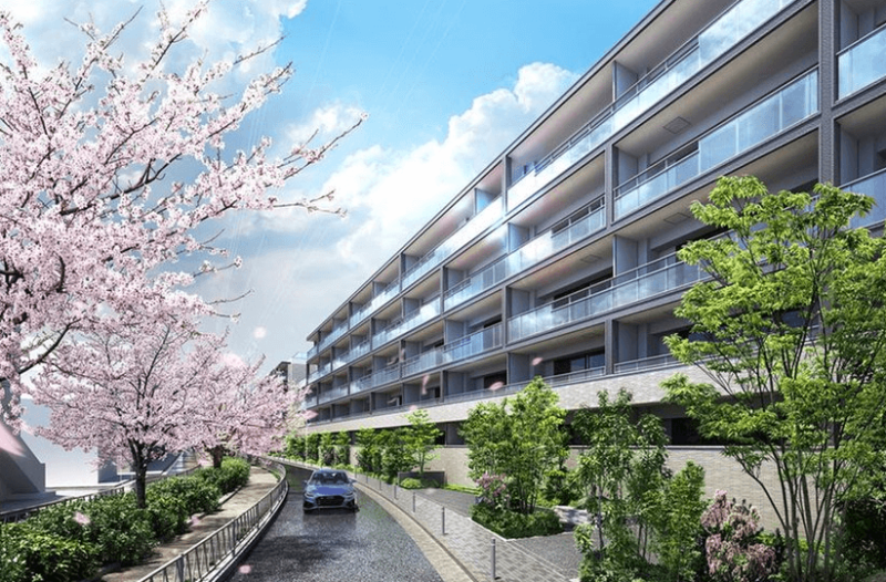 ファイル:プラウド都立大学 外観完成予想図2.png