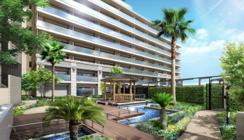 ヴェレーナシティ パレ・ド・マリナージュ　アクアパテオ完成予想CG１