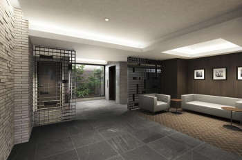 オーヴィジョン姪浜駅北マリナテラス　エントランスホール完成予想図