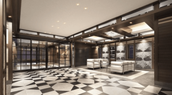 クレアホームズ 番町レジデンス　エントエランスホール完成予想図2