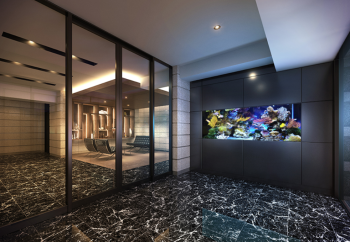 グランフォーレ千早プレミア　エントランス完成予想CG