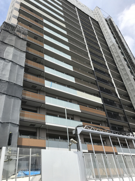 ファイル:パークシティ柏の葉キャンパス サウスフロント建設現場（2018.6.28).jpg