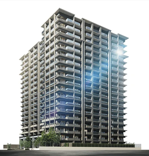 ファイル:ブランズシティ品川ルネ キャナル 外観完成予想CG.png