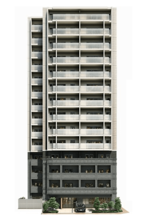 リビオレゾン王子　外観完成予想図