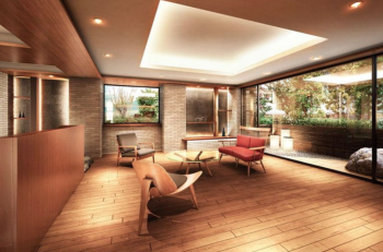 ルピアコート稲毛　エントランスホール完成予想図