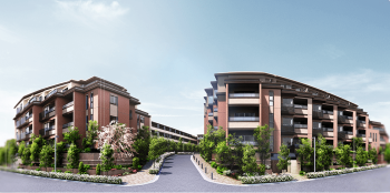 （仮称）世田谷区給田三丁目計画　外観完成予想図1