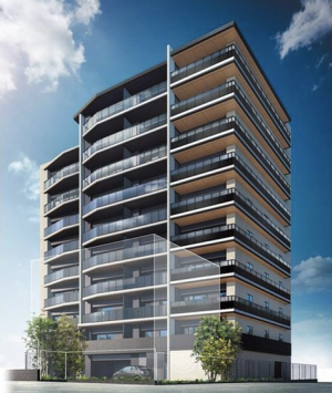 エクセレントシティ鎌ケ谷レジデンス　外観完成予想図