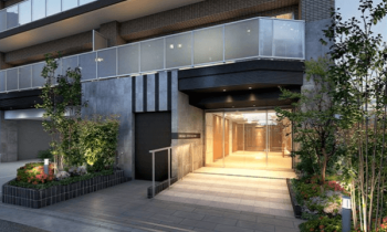 ミオカステーロ港北中川III　エントランスアプローチ完成予想図