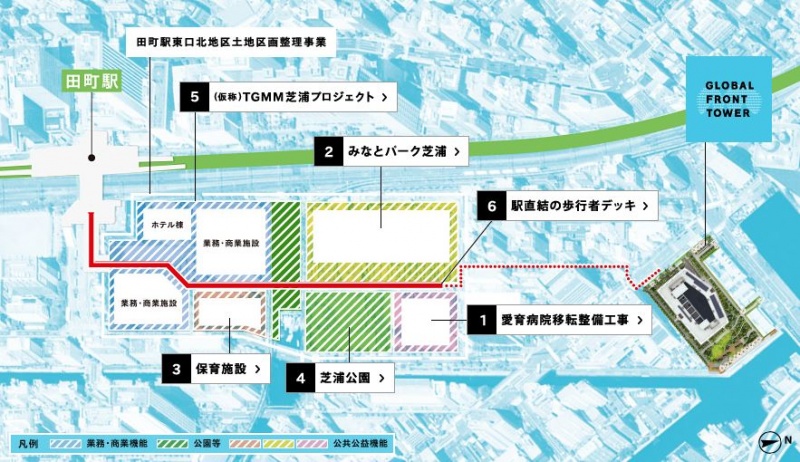 ファイル:GLOBAL FRONT TOWER田町東口北地区土地区画整理事業.JPG