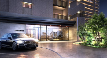 アルファステイツ宇宿　エントランスアプローチ完成予想図