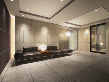 サンウッド阿佐ヶ谷　エントランスホール完成予想図