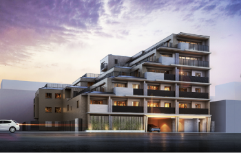 シエリア京都御所西　外観完成予想図