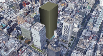 シティタワー大阪本町　建設予定地周辺画像