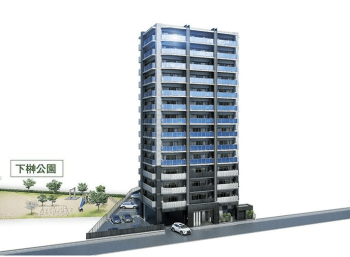 ソシオ府中パークサイド　外観完成予想図